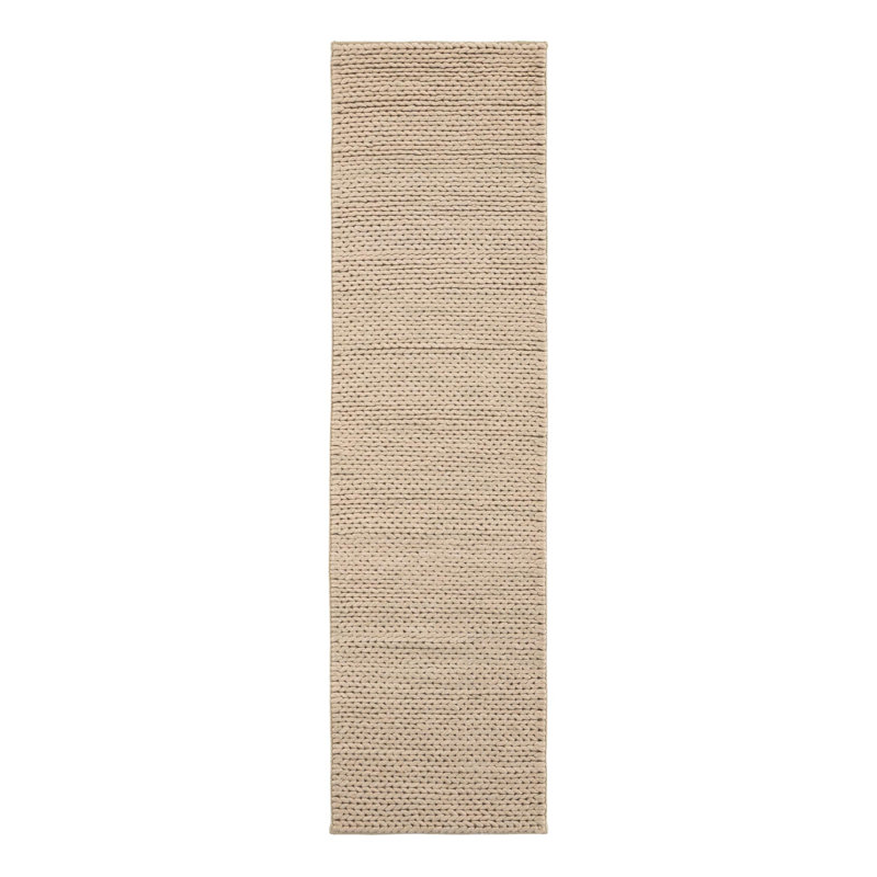 Yanellie Hand Loomed New Zealand Wool Area Rug, Runner 2' x 8'