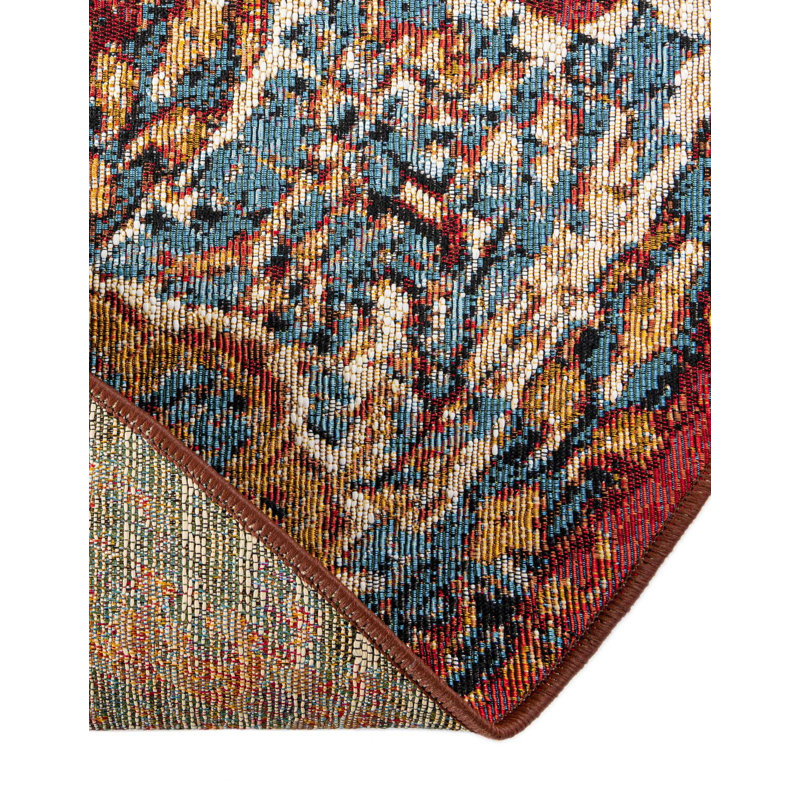 Tapis d'extérieur traditionnel, Rond 10pi