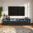 86.6" Modern Black Led Tv Stand, Media Console For Tvs Up To 75"-2002405763