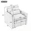 Fauteuil rembourré avec un oreiller-346266906
