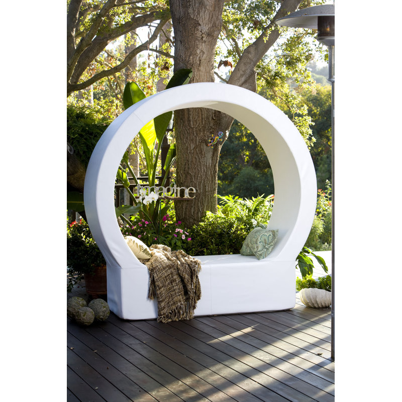 ClubNow Outdoor Lounge Chair, Chill White