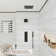 Rainfall Symphony 12" Flush Mount Rainfall Temperature Display Thermostatic Shower System with 64 Color LED and Music