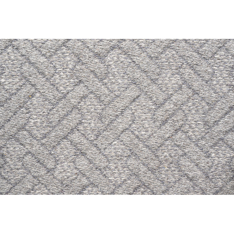 Zionsville Geometric Wool Area Rug, Rectangle 160 x 230cm