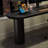 Black L-Shaped Solid Wood desk-108803830-108803828