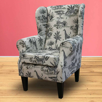 Safari Wingback Armchair