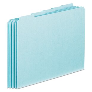 Top Tab File Guides, Blank, 100/Box