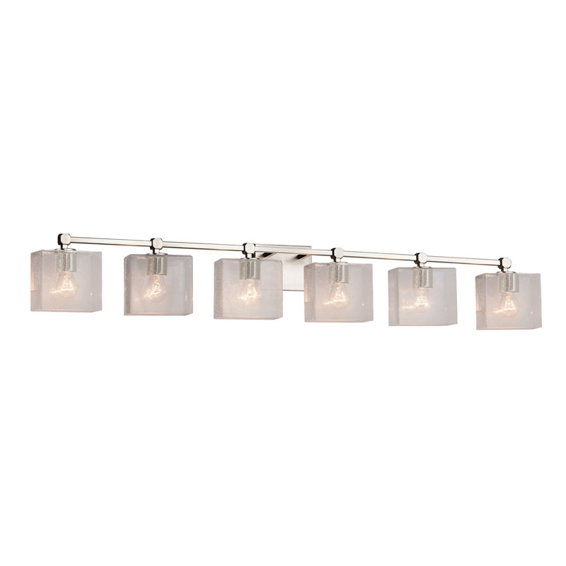 Armaga 6 - Light Bath Bar, Brushed Nickel