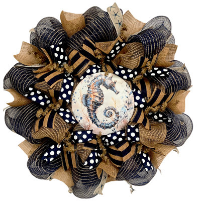 Couronne de plage Sandy Toes Seashell Wishes