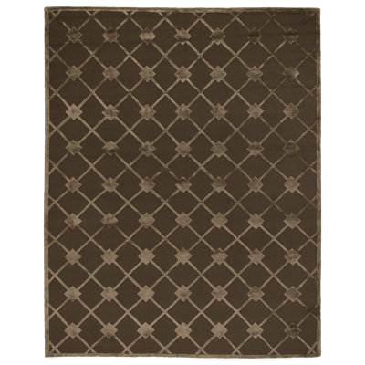 Metro-Velvet Geometric Indoor Rug