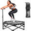 Wekli ft Round Fitness Trampoline with Handlebar