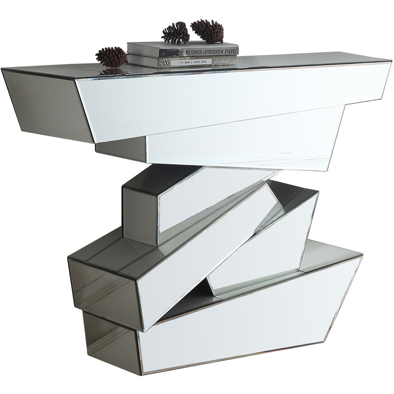 Reshawn 48'' Glass Console Table