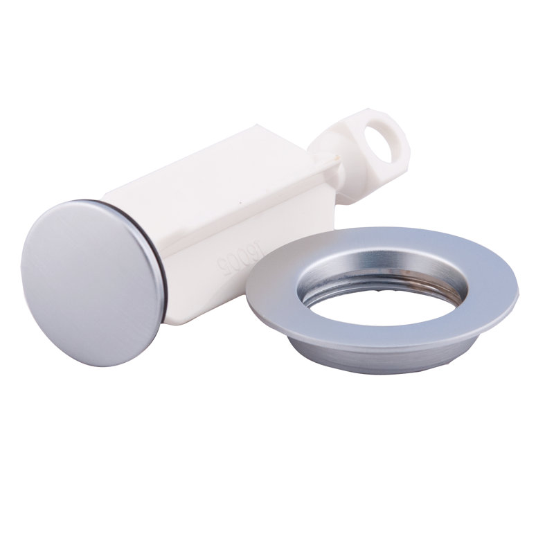 Drain Stopper, Brushed Chrome