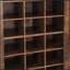 Console stylisée à 30 casiers, armoire à chaussures contemporaine avec plusieurs capacités de rangement, armoire haute autoportante pour le couloir et la chambre à coucher-718018526