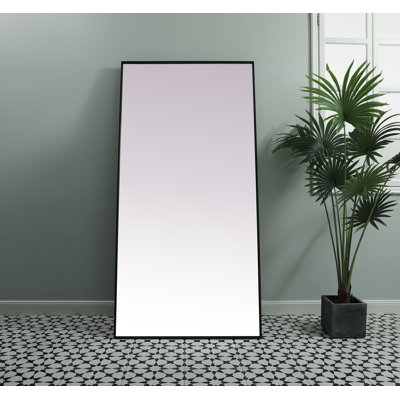 Sabine Metal Rectangle Floor Mirror