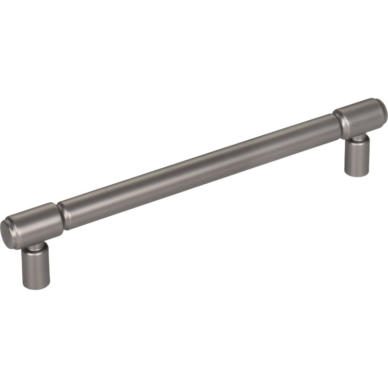 Clarence Bar pull, Ash Gray, 6 5/16" Center to Center