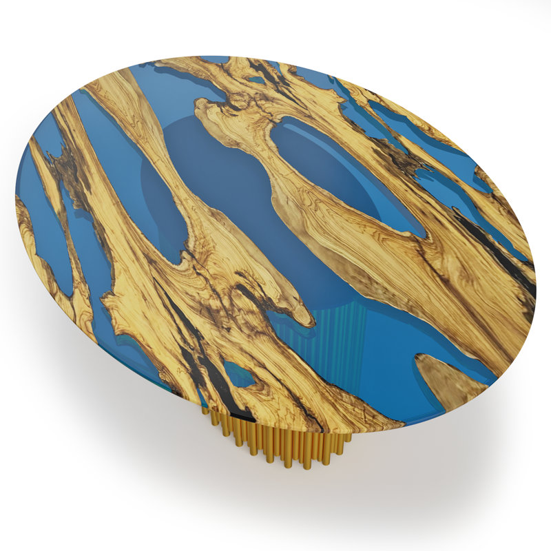 Okeanos Dining Table, 48" W x 108.3" L