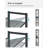 32-40 Pair Stackable Shoe Rack, with Adjustable Flat or Angled Shelves-2001761148