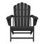 Ensemble de 5 chaises d'extérieur en poly Adirondack avec table d'appoint et repose-pieds-646299410