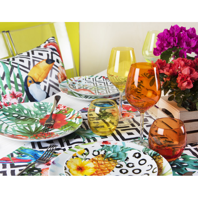 "TROPICAL CHIC" RUNNER 45X140 CM