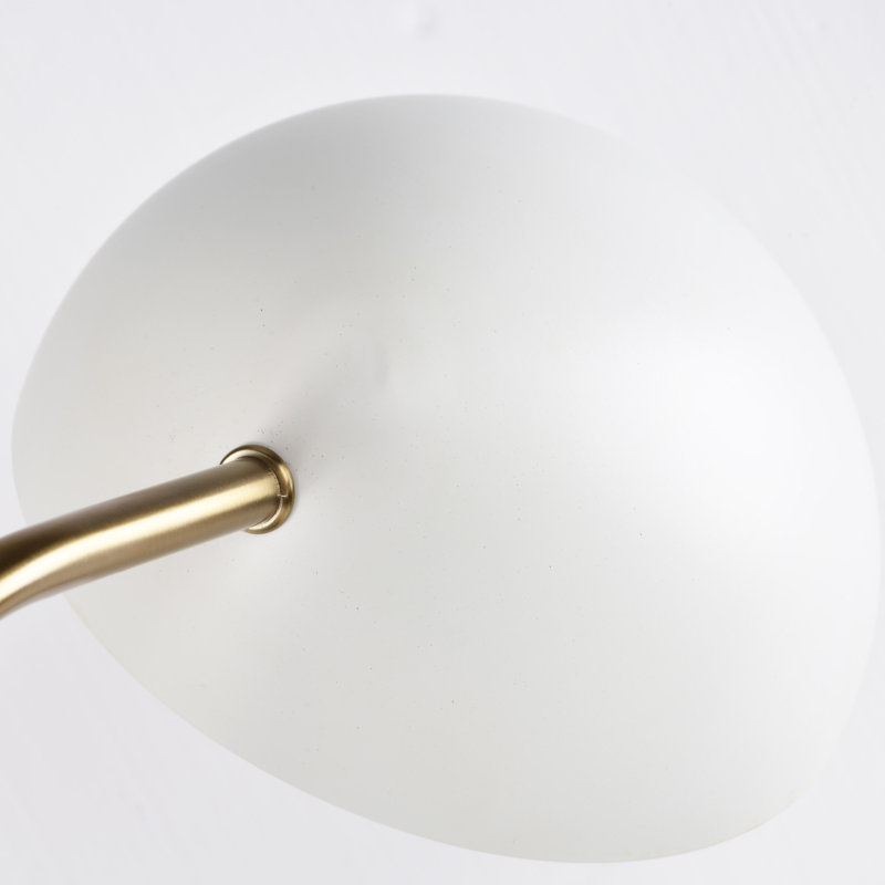 Judson Steel Swing Arm Sconce, Matte White
