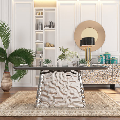 Modern Rectangle Dining Table Kitchen Table