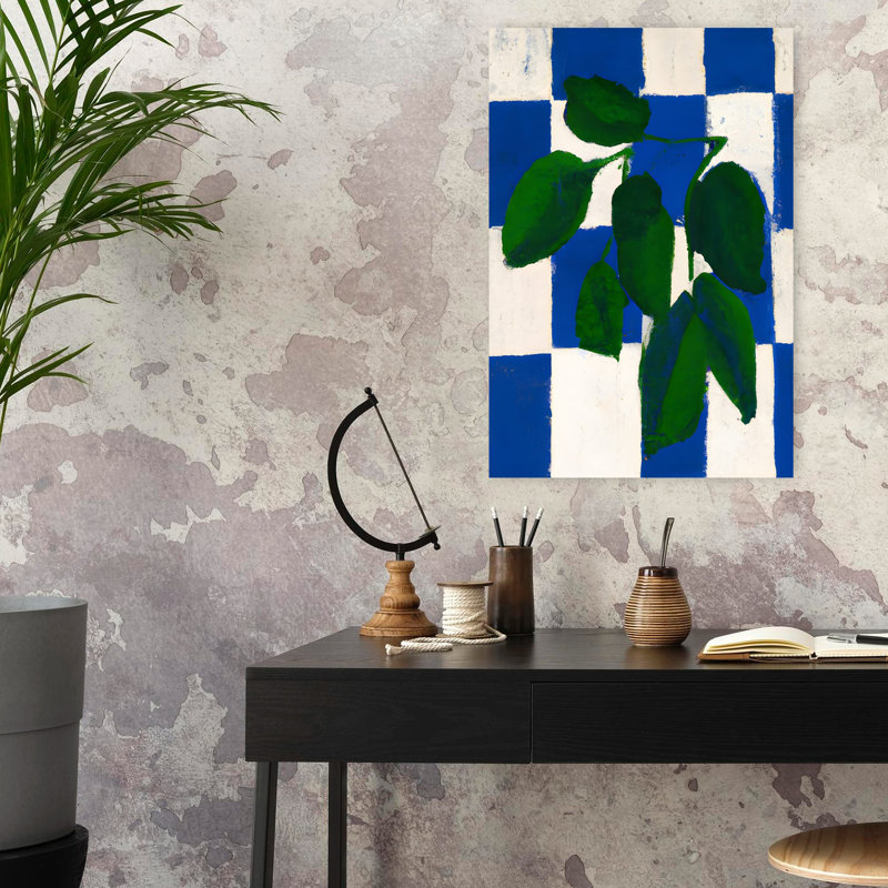 Art contemporain, paysage contemporain abstrait, art naturel, H 24 po x l 16 po
