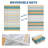 10' x 14' Reversible Outdoor Rug, Waterproof Plastic Straw Weave, Lightweight Foldable Design, Boho Style Patio Rug for Deck, Balcony or Picnic-1156330267