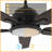 52'' Magdline 5 - Blade LED Smart Standard Ceiling Fan with Remote Control and Light Kit Included.