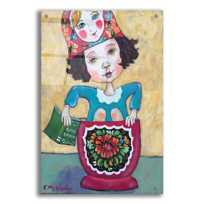 Sur impression plastique / acrylique, H 36 po x l 24 po x P 0,2 po