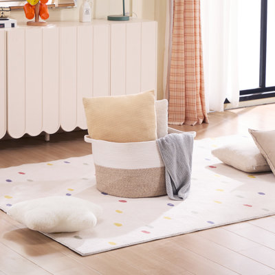 Panier en coton tissé 67L