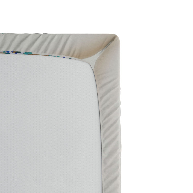 Drap-housse géométrique marocain, Drap-housse de taille simple
