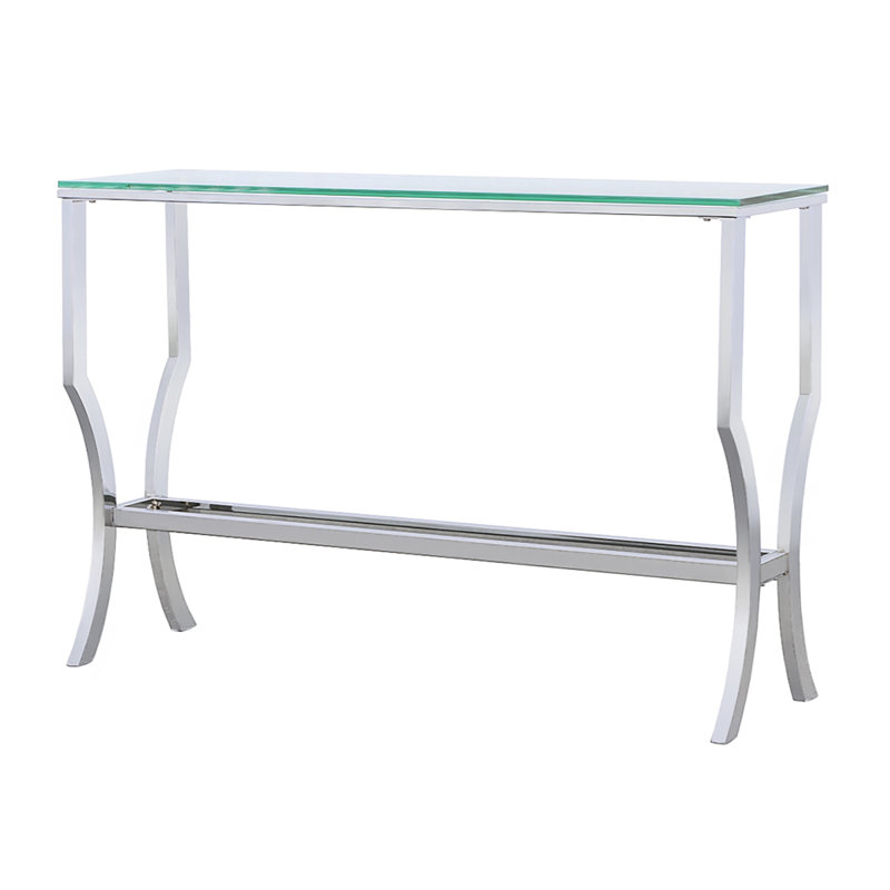 Console Seroff Chrome, 29.99" H x 43.49" W x 13.74" D