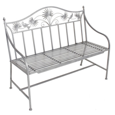 Okelly Iron Garden Bench