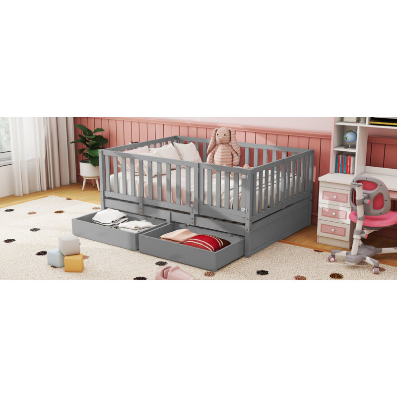 Ashtian Daybed, Full, Gray