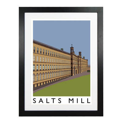 'Salts Mill' by Richard O'Neil - Print