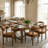 Upholstered Dining Barrel Chair Set of 2, Extra-Wide 20” Seat, Deep Cushioned Comfort, Durable Easy-Care Fabric, Solid Wood Legs-697240346