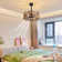Cromaghs 18.11" - Bamboo and Rattan Woven Metal Frame Ceiling Fan Light Kit with Remote Control
