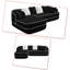 Canapé modulaire en forme de L rembourré en tissu et rembourré en forme de L Modern-2012468204-2012468194