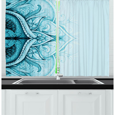 Pointed Kitchen Curtain