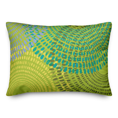 Geometric Outdoor Reversible Throw Pillow