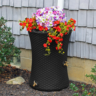 Baril d'eau de pluie 50 gallons Impressions