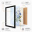 Periwinkle Study Botanical - Framed Print-362033886-362033697