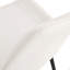 Chaise en cuir avec coussin de dossier-808260314