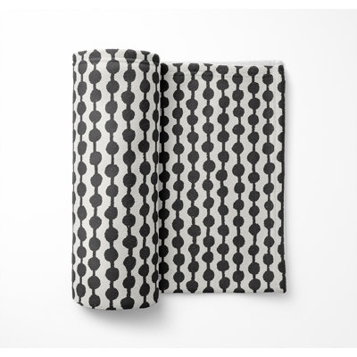 Dot Tied Velveteen Fleece Blanket