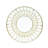 Serrena Golden Coffee Table