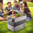 VEVOR 12V Car Refrigerator 55L Portable RV Freezer with App Control(-4℉~68℉) Dual-Zone Car Fridge