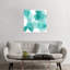 Dynamic Mint by Hannah Carlson - Wrapped Canvas Print-42160576