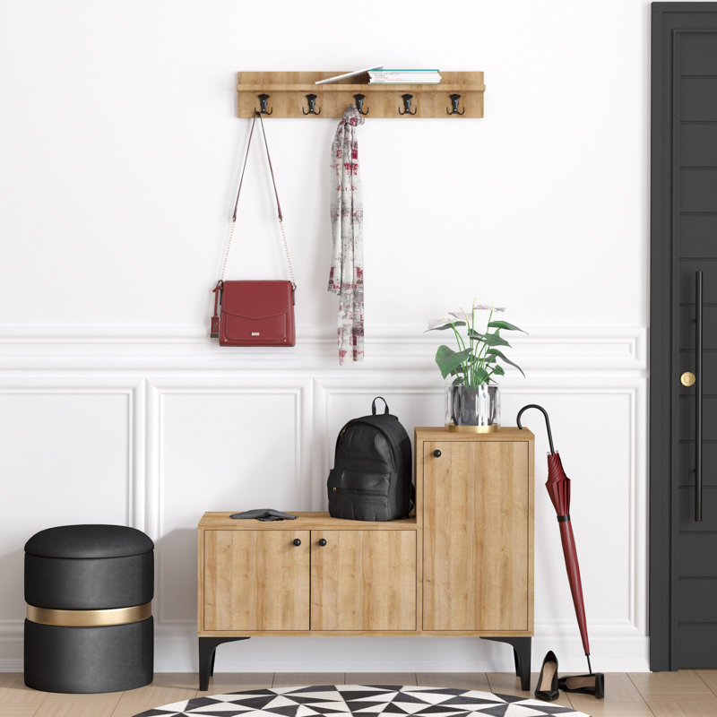 Fakenham Hall Tree with Shoe Storage
