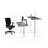 Centro Height Adjustable Computer Desk-20182799