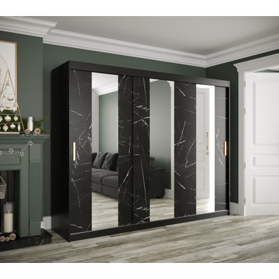 Mahdiyyah 3 Door Manufactured Wood Wardrobe